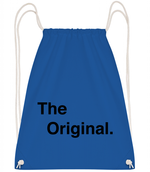 The Original - Sac à dos Drawstring - Bleu royal - Devant
