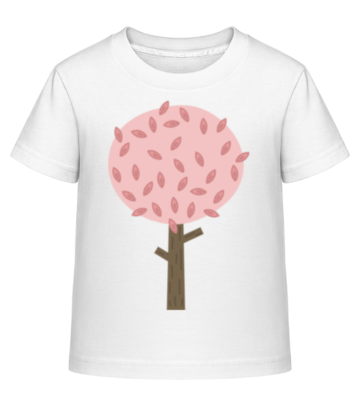 Herbst Baum - Kinder Shirtinator T-Shirt - Weiß - Vorne