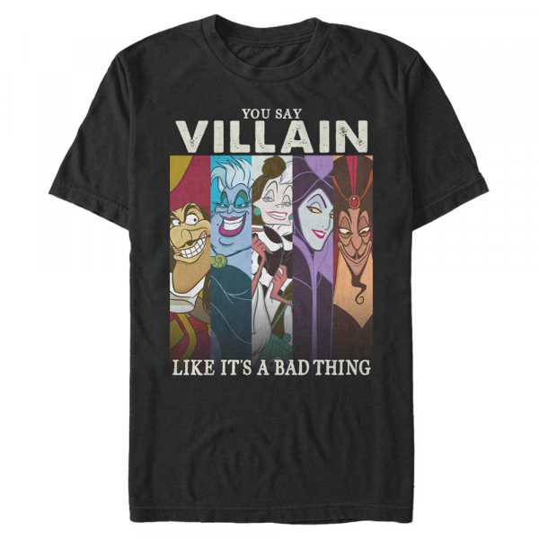 Disney Bösewichte - Skupina Villain Like Bad - Männer T-Shirt - Schwarz - Vorne