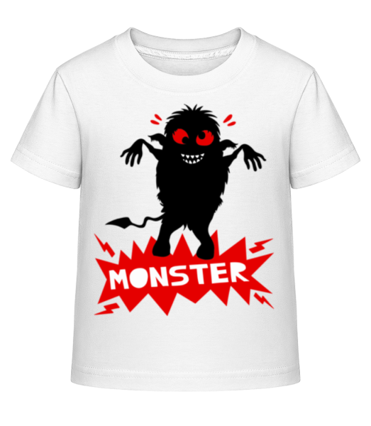Monster - T-shirt shirtinator Enfant - Blanc - Devant