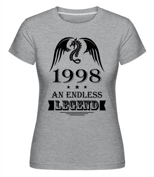 Endless Legend 1998 - Shirtinator Frauen T-Shirt - Grau meliert - Vorn