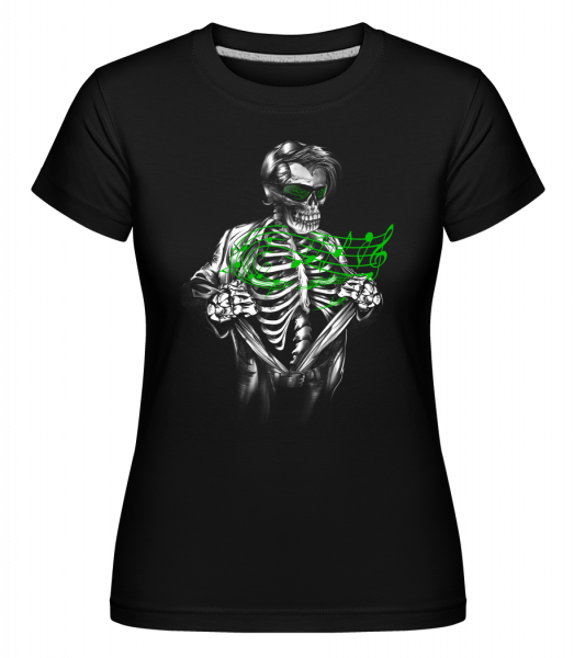 Musique Des Morts -  T-shirt Shirtinator femme - Noir - Devant