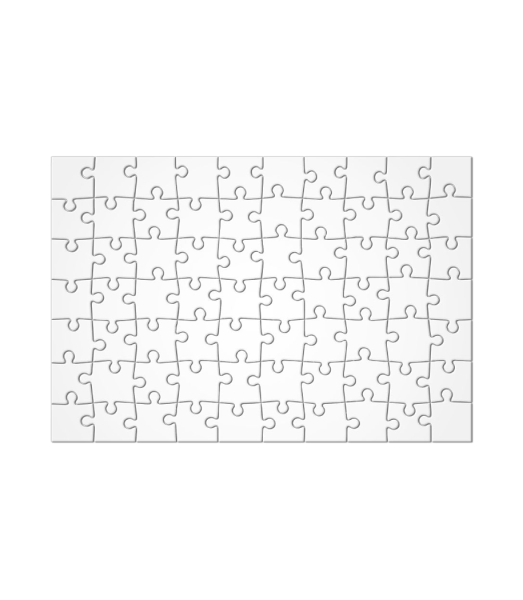 Puzzle - Weiß - Vorne