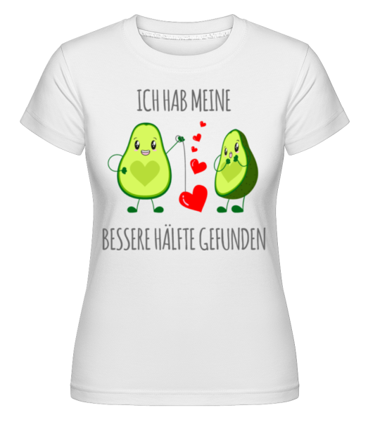 Avocado Love - Shirtinator Frauen T-Shirt - Weiß - Vorne