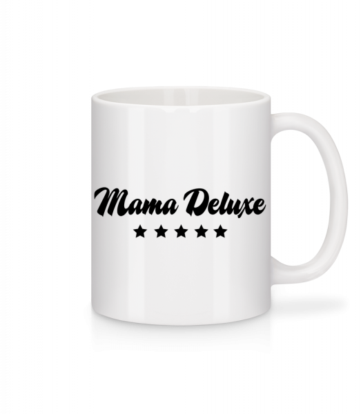 Mama Deluxe - Tasse - Weiß - Vorn