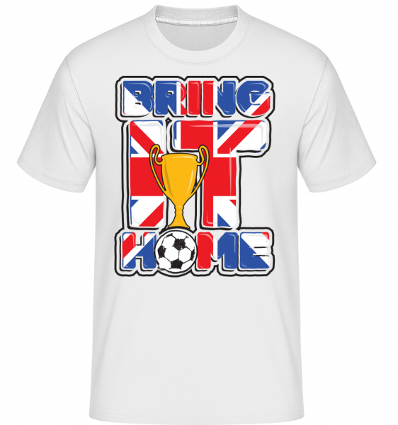 Football Britannique Bring It Home -  T-Shirt Shirtinator homme - Blanc - Devant