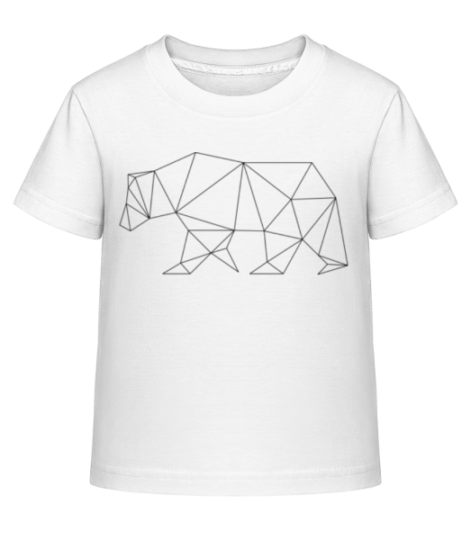 Polygon Porter - T-shirt shirtinator Enfant - Blanc - Devant