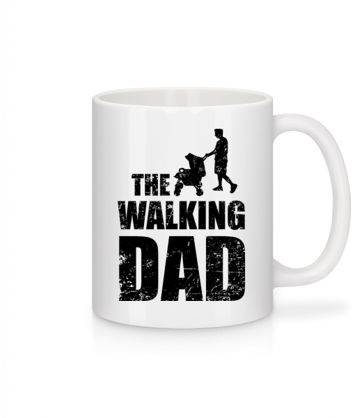 The Walking Dad - Mug en céramique blanc - Blanc - Devant