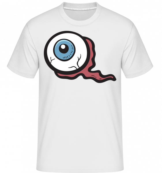 Oeil Méchant -  T-Shirt Shirtinator homme - Blanc - Devant