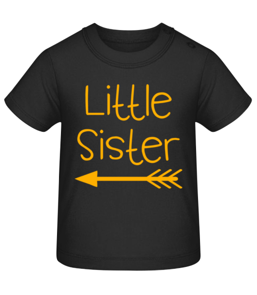 Little Sister - T-shirt Bébé - Noir - Devant
