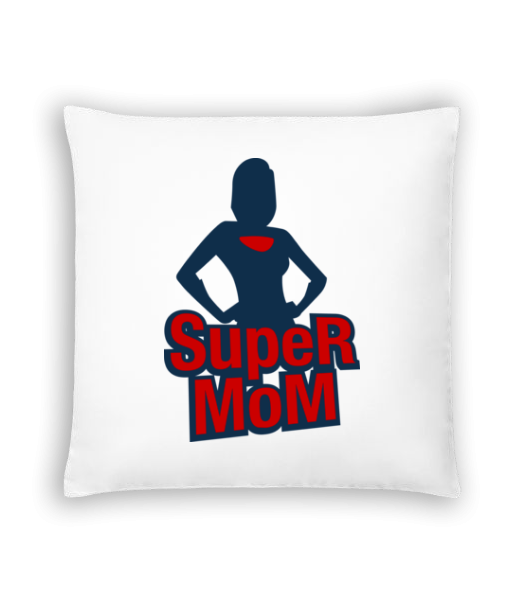 Super Mom Icon - Kissen - Weiß - Vorne