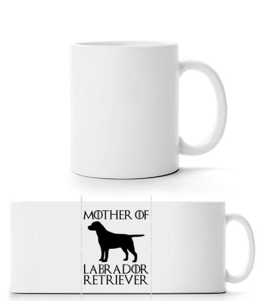 Mother Of Labrador Retriever - Mug panorama - Blanc - Devant