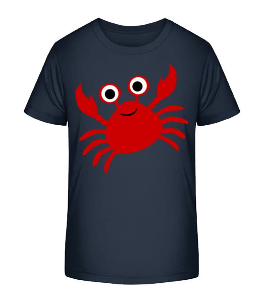 Crabe - T-shirt bio Enfant Stanley Stella - Bleu marine - Devant