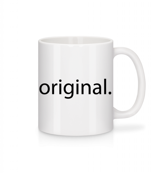 Original - Mug en céramique blanc - Blanc - Devant