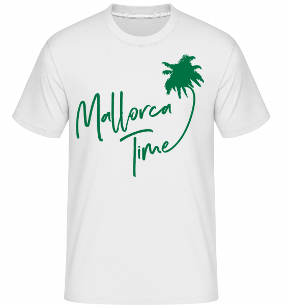 Mallorca Time - Shirtinator Männer T-Shirt - Weiß - Vorn