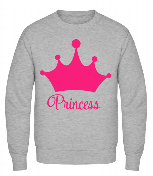 Princess Crown - Sweat-shirt classique avec manches set-in -  - Devant