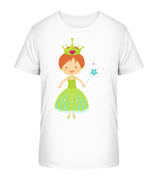 Princess Kids - T-shirt bio Enfant Stanley Stella - Blanc - Devant