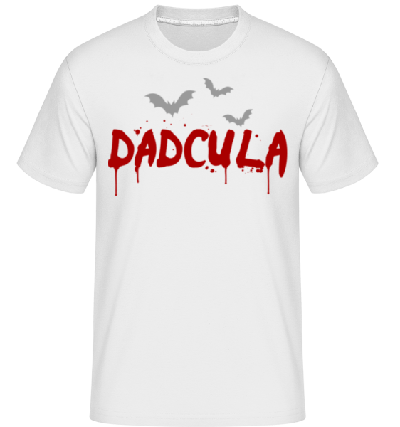 Dracula - Shirtinator Männer T-Shirt - Weiß - Vorne
