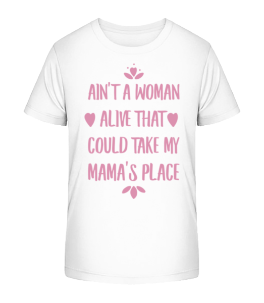 I Love My Mama - T-shirt bio Enfant Stanley Stella - Blanc - Devant