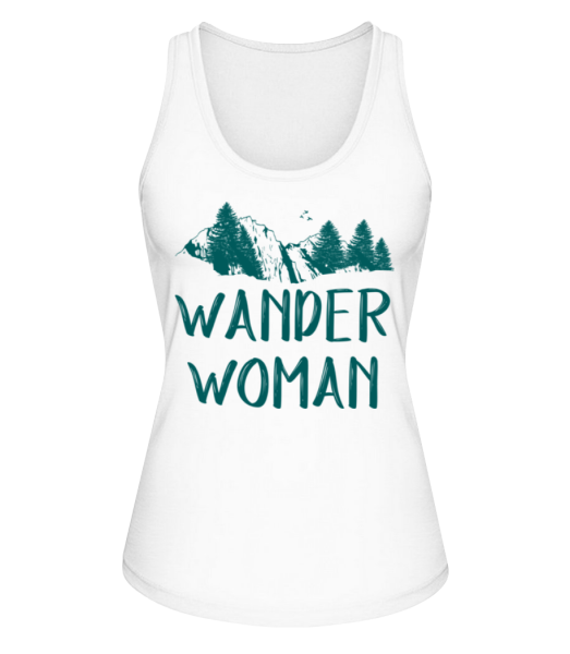 Wander Woman - Frauen Bio Tank-Top Stanley Stella - Weiß - Vorne