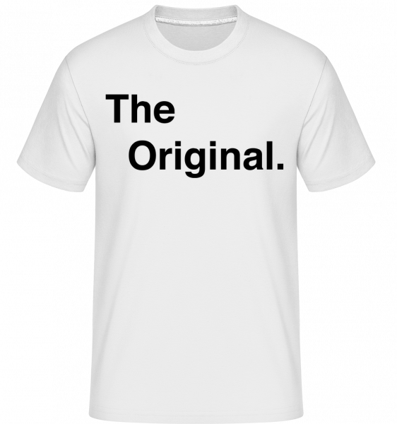 The Original -  T-Shirt Shirtinator homme - Blanc - Devant