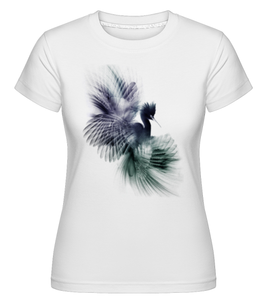 Oiseau Fantastique -  T-shirt Shirtinator femme - Blanc - Devant