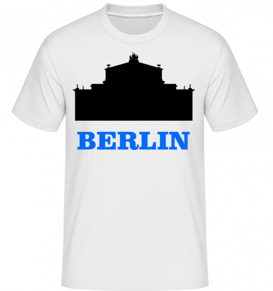 Berlin Skyline -  T-Shirt Shirtinator homme - Blanc - Devant