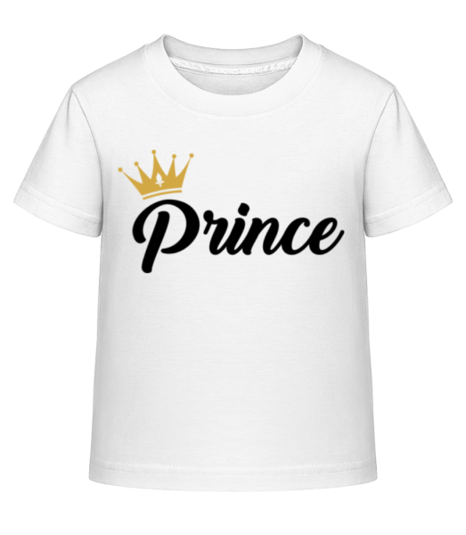 Prince - T-shirt shirtinator Enfant - Blanc - Devant