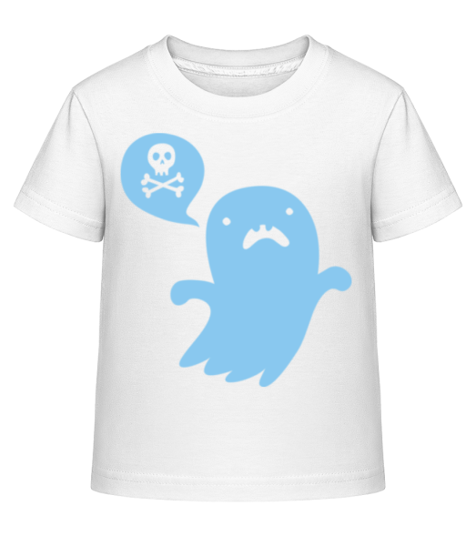 Wütender Geist - Kinder Shirtinator T-Shirt - Weiß - Vorne