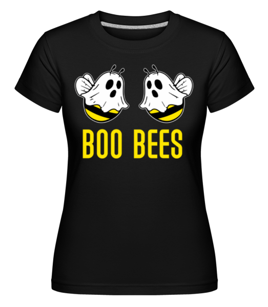 Boo Bees - Shirtinator Frauen T-Shirt - Schwarz - Vorne