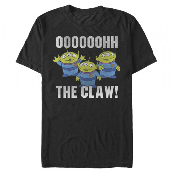 Pixar - Toy Story - Aliens The Claw - Homme T-shirt - Noir - Devant