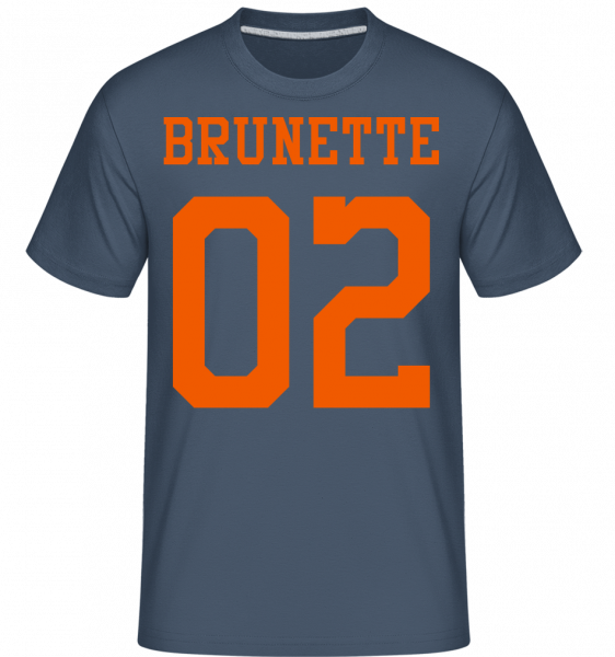 Brunette 02 -  T-Shirt Shirtinator homme -  - Devant