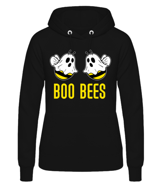 Boo Bees - Frauen Hoodie - Schwarz - Vorne