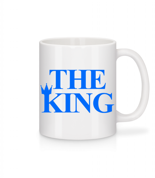 The King Blue - Tasse - Weiß - Vorn